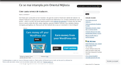 Desktop Screenshot of orientulmijlociu.wordpress.com