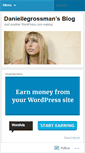 Mobile Screenshot of daniellegrossman.wordpress.com