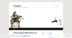 Desktop Screenshot of itsoldier.wordpress.com