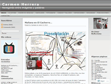 Tablet Screenshot of carmenherrera.wordpress.com