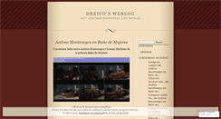 Desktop Screenshot of dreicos.wordpress.com