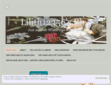 Tablet Screenshot of lilith12356.wordpress.com