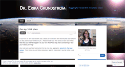 Desktop Screenshot of drgrundstrom.wordpress.com