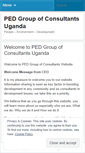 Mobile Screenshot of pedconsultants.wordpress.com