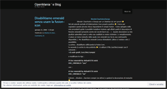 Desktop Screenshot of openmania.wordpress.com