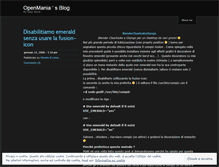 Tablet Screenshot of openmania.wordpress.com