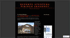 Desktop Screenshot of deporteaventurapirineoaragones.wordpress.com