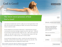 Tablet Screenshot of godtestimonies.wordpress.com