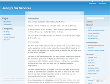 Tablet Screenshot of jennystone.wordpress.com
