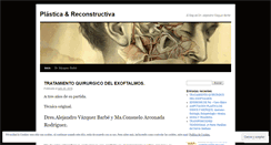 Desktop Screenshot of plasticayreconstructiva.wordpress.com