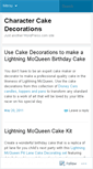 Mobile Screenshot of cakedecorations.wordpress.com