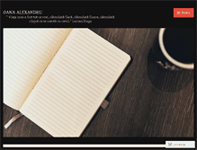 Tablet Screenshot of alexandruoana.wordpress.com