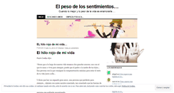Desktop Screenshot of elpesodelossentimientos.wordpress.com