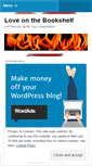 Mobile Screenshot of loveonthebookshelf.wordpress.com
