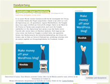 Tablet Screenshot of handyortung.wordpress.com