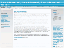 Tablet Screenshot of keyodemeleriniz.wordpress.com