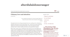 Desktop Screenshot of aberdulaisloneranger.wordpress.com