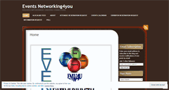 Desktop Screenshot of eventsnetworkingforyou.wordpress.com