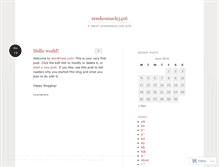 Tablet Screenshot of ereshounach3416.wordpress.com