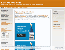 Tablet Screenshot of meneantes.wordpress.com