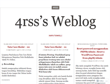 Tablet Screenshot of 4rss.wordpress.com