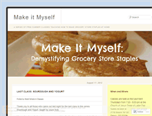 Tablet Screenshot of makeitmyself2012.wordpress.com