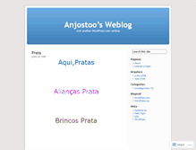 Tablet Screenshot of anjostoo.wordpress.com