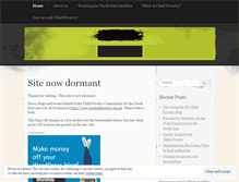 Tablet Screenshot of northeastchildpoverty.wordpress.com