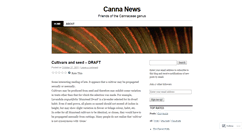 Desktop Screenshot of cannanews.wordpress.com