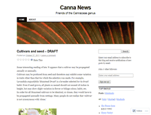 Tablet Screenshot of cannanews.wordpress.com