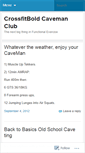 Mobile Screenshot of crossfitboldcavemanclubdotcom.wordpress.com