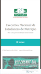 Mobile Screenshot of executivanutricao.wordpress.com