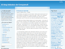 Tablet Screenshot of crespamus.wordpress.com