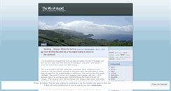 Desktop Screenshot of lifeofstupid.wordpress.com