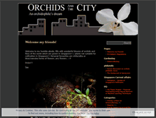 Tablet Screenshot of orchideae.wordpress.com