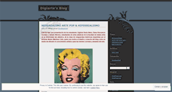 Desktop Screenshot of digiarte.wordpress.com