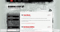 Desktop Screenshot of blowingstuffup.wordpress.com