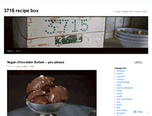 Tablet Screenshot of 3715recipebox.wordpress.com