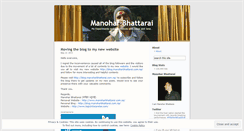 Desktop Screenshot of manoharbhattarai.wordpress.com