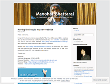 Tablet Screenshot of manoharbhattarai.wordpress.com