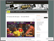 Tablet Screenshot of mangafa.wordpress.com