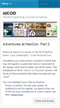 Mobile Screenshot of idcod.wordpress.com