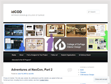 Tablet Screenshot of idcod.wordpress.com