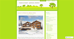 Desktop Screenshot of cazareinarieseni.wordpress.com