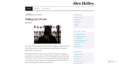 Desktop Screenshot of alexaholley.wordpress.com