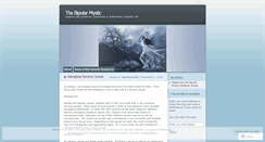 Desktop Screenshot of bipolarmystic.wordpress.com