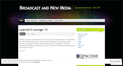 Desktop Screenshot of broadcastnewmedia.wordpress.com