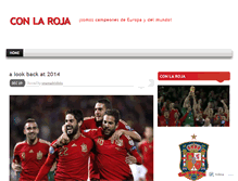 Tablet Screenshot of conlaroja.wordpress.com