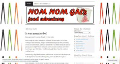 Desktop Screenshot of nomnomgal.wordpress.com