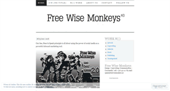 Desktop Screenshot of freewisemonkeys.wordpress.com